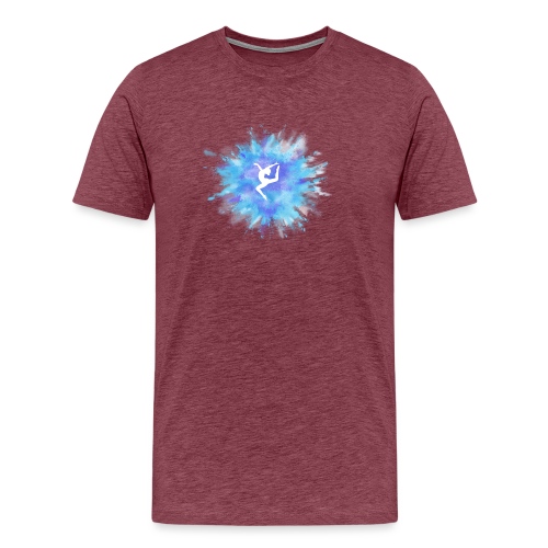 BluePurpleExplosionStagJump - Men's Premium T-Shirt