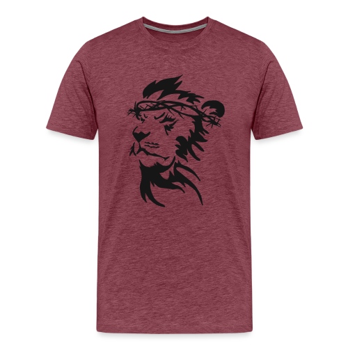 Lion Ziklag double sided - Men's Premium T-Shirt