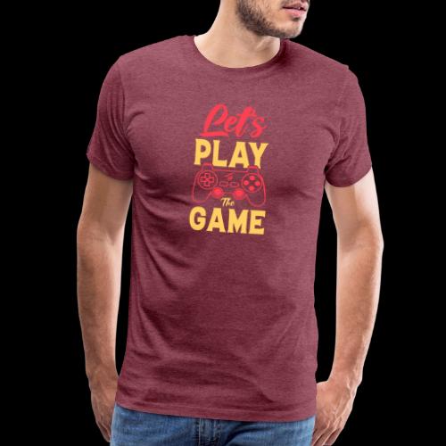 Let's Play The Game! - Men's Premium T-Shirt