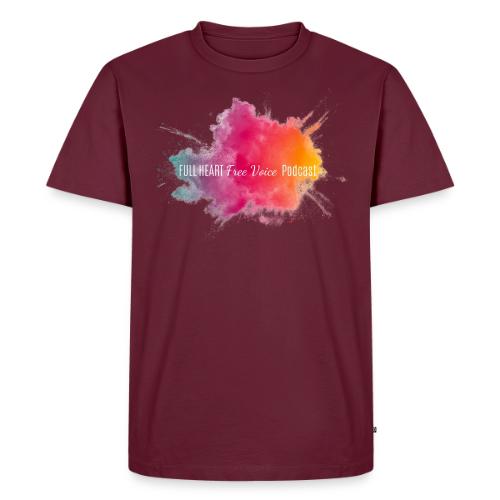 Full Heart Free Voice Color Burst Only - Men's Premium T-Shirt