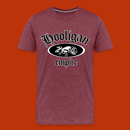 Hooligan Empire Lion Black - Men's Premium T-Shirt