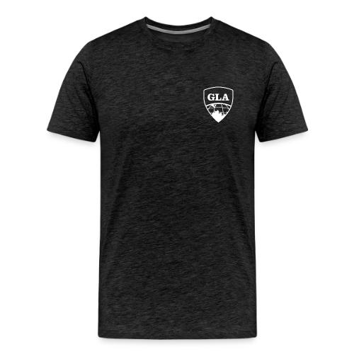 White Shield Logo - Men's Premium T-Shirt