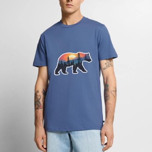 Mountain Spirit Bear - Men's Premium T-Shirt