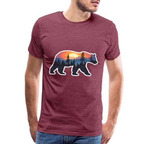 Mountain Spirit Bear - Men's Premium T-Shirt