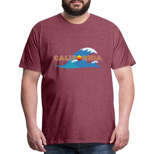 Blue Wave California - Men's Premium T-Shirt