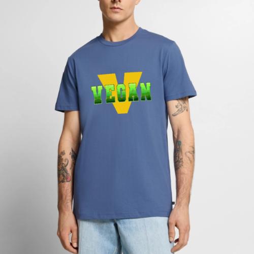 Vegan Energy V - Men's Premium T-Shirt