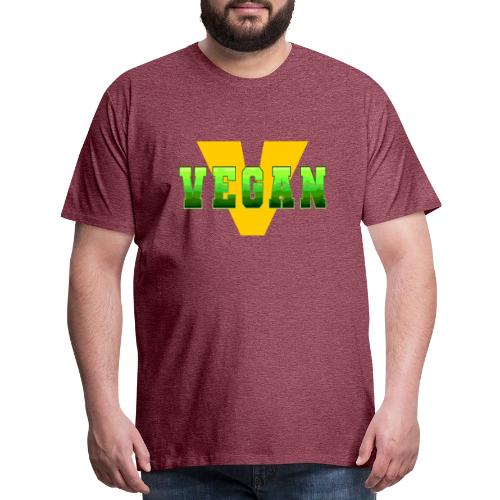 Vegan Energy V - Men's Premium T-Shirt