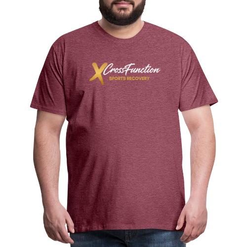 XF Sports Recovery Logo- White (Front Only) - Men's Premium T-Shirt