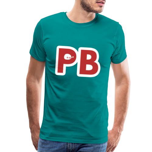 Poland Ball with Poland - Men's Premium T-Shirt