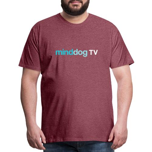 minddogTV logo simplistic - Men's Premium T-Shirt