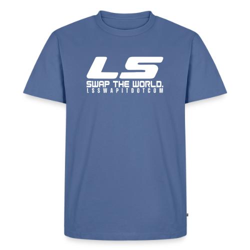 LS SWAP THE WORLD DOT COM - Men's Premium T-Shirt