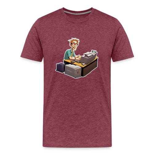 Hard At Work - Men's Premium T-Shirt