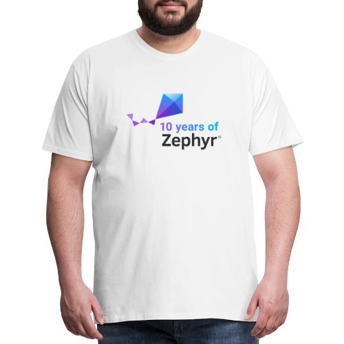 Zephyr 10th Anniversary Stacked Color - Men's Premium T-Shirt
