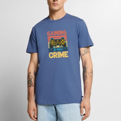 Gaming Is Not A Crime Tee - Men's Premium T-Shirt
