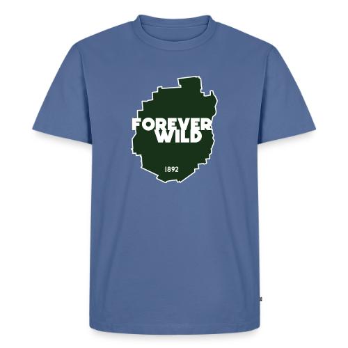 Semper Wild Forever Wild Adirondack Silhouette - Men's Premium T-Shirt