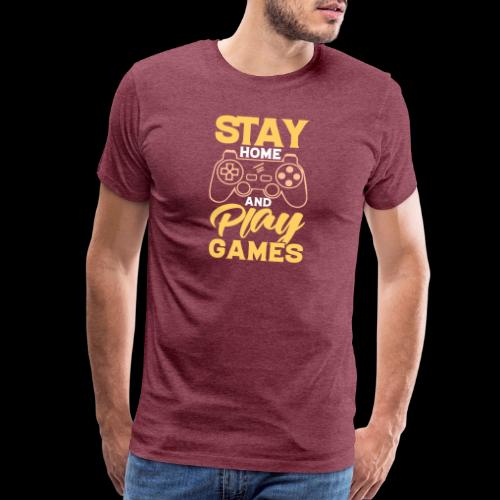 Stay & Play Games! - Men's Premium T-Shirt