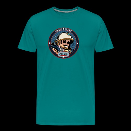 Spaceboy - Space Cadet Badge - Men's Premium T-Shirt