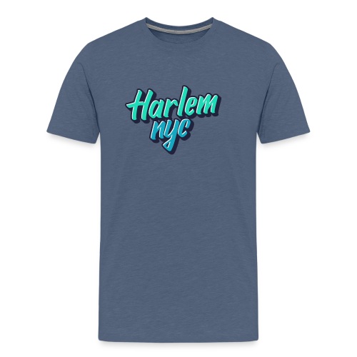 Harlem NYC Graffiti Tag - Men's Premium T-Shirt