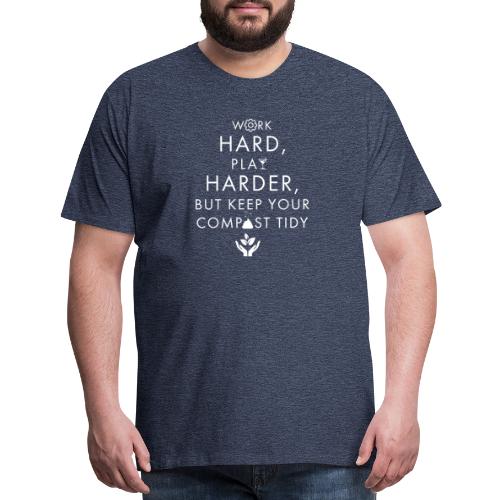 Tiday Compost white - Men's Premium T-Shirt