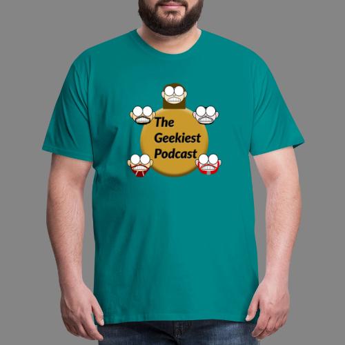 The Geekiest Podcast Logo - Men's Premium T-Shirt