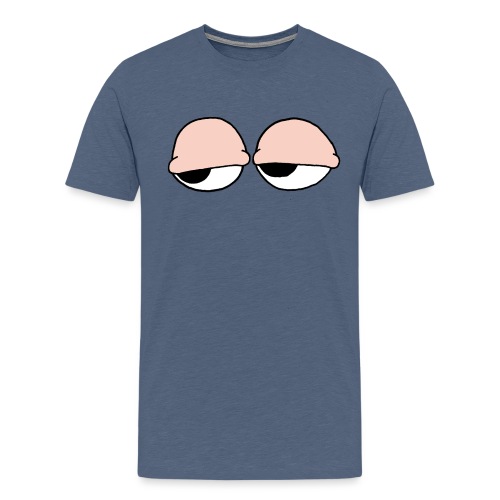 stoned eyes - Men's Premium T-Shirt