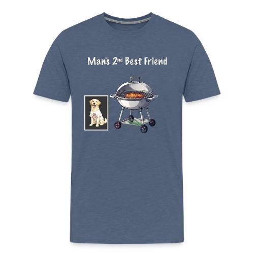 Man's 2nd Best Friend - Men's Premium T-Shirt