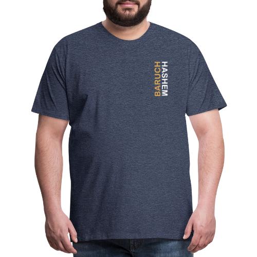 Baruch HaShem – Vertical - Men's Premium T-Shirt