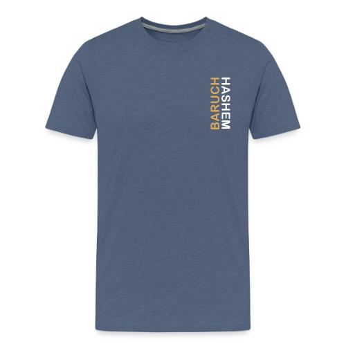 Baruch HaShem – Vertical - Men's Premium T-Shirt