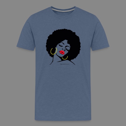 Afro Diva - Men's Premium T-Shirt