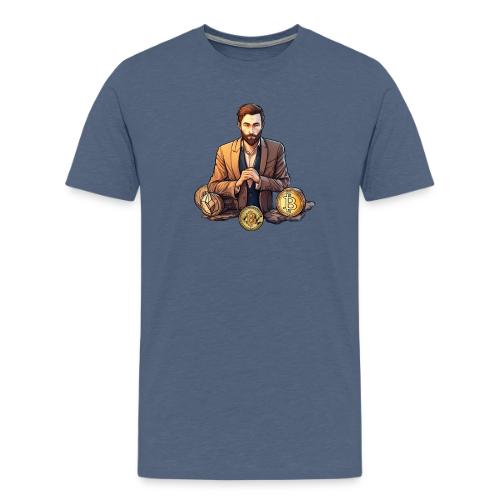 BTC MAN - Men's Premium T-Shirt