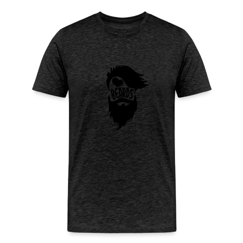 I Love Beards - Men's Premium T-Shirt