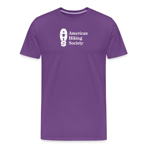 American Hiking Society Logo - Men's Premium T-Shirt