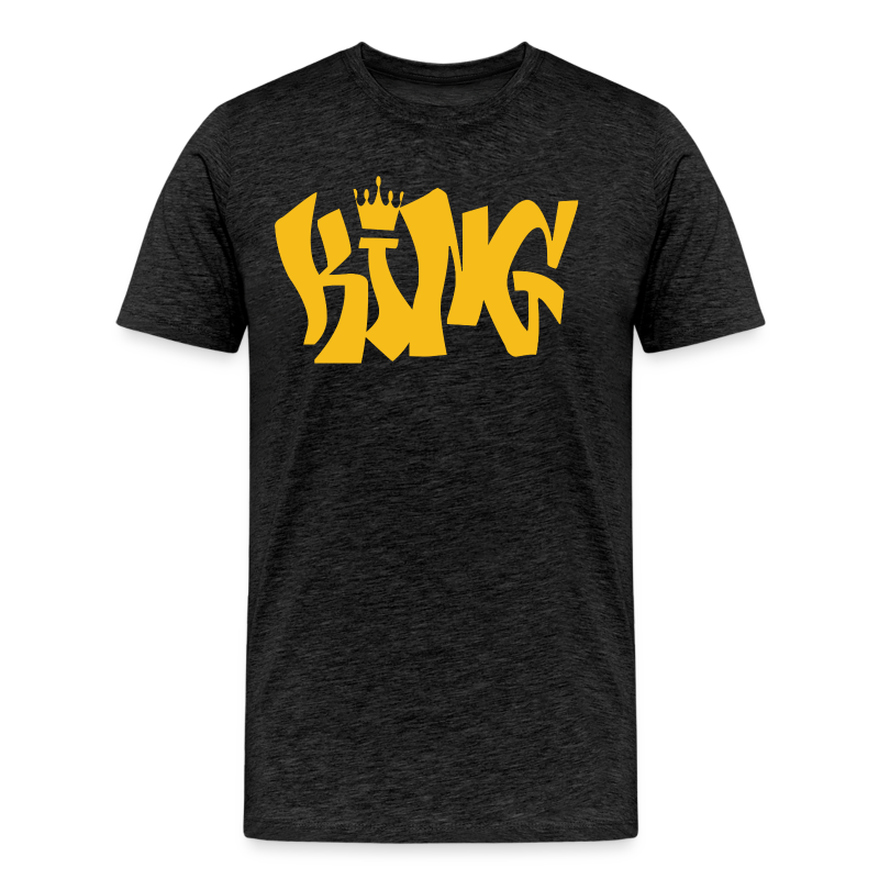 "King" - Royal Yellow Piece - 2019 - Men's Premium T-Shirt