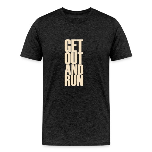 Get out and run - Men's Premium T-Shirt