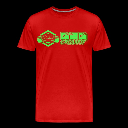 G2G Logo Side by Side Green - Men's Premium T-Shirt