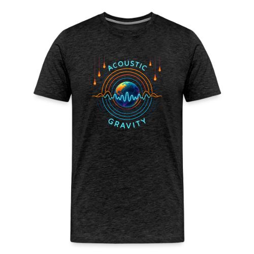 Acoustic Gravity Earth - Men's Premium T-Shirt