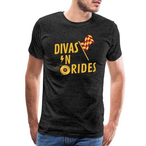 Divas-N-Rides Road Trip Graphics - Men's Premium T-Shirt