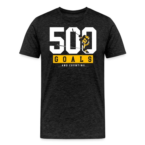 500 Goals and Counting - Men's Premium T-Shirt