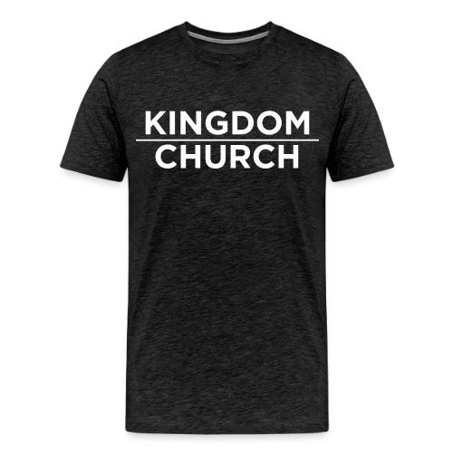 KingdomOverChurchWhite - Men's Premium T-Shirt