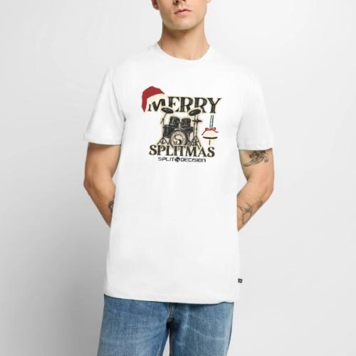 Keep The Beat! Split Decision - Merry Splitmas - Men's Premium T-Shirt
