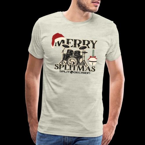Keep The Beat! Split Decision - Merry Splitmas - Men's Premium T-Shirt