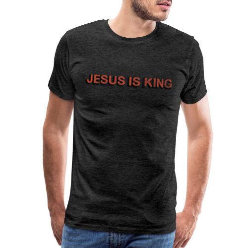 JESUS IS KING - Men's Premium T-Shirt