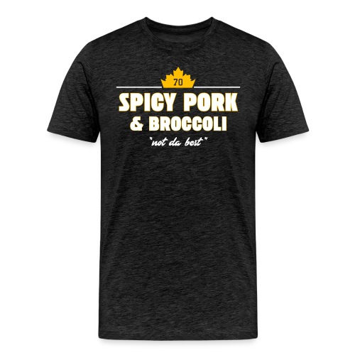 Spicy Pork & Broccoli - Men's Premium T-Shirt
