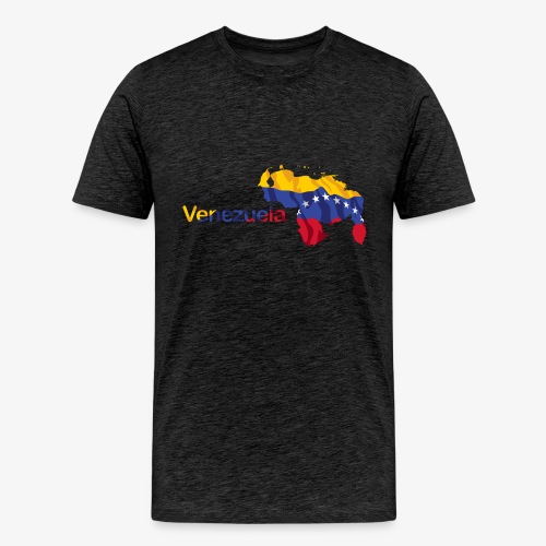 Maps Venezuela - Men's Premium T-Shirt