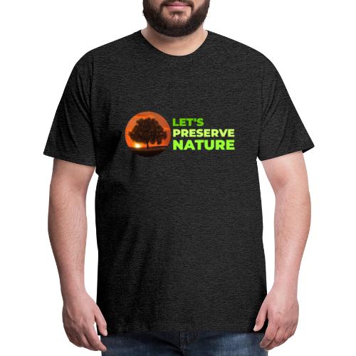 Nature protection - Men's Premium T-Shirt