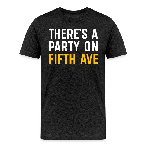 There's a Party on Fifth Ave - Men's Premium T-Shirt