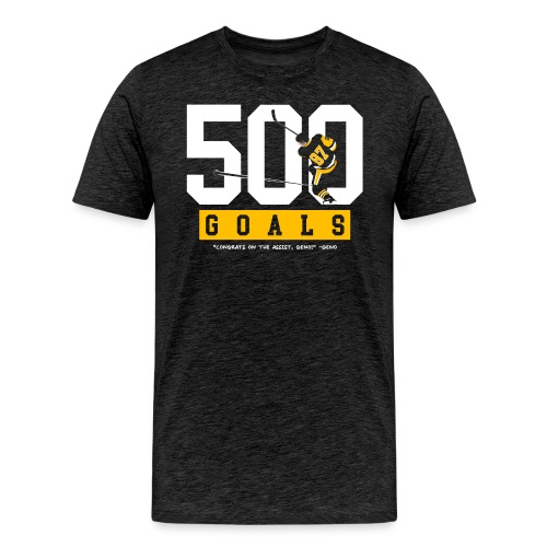 500 Goals (Geno's Version) - Men's Premium T-Shirt