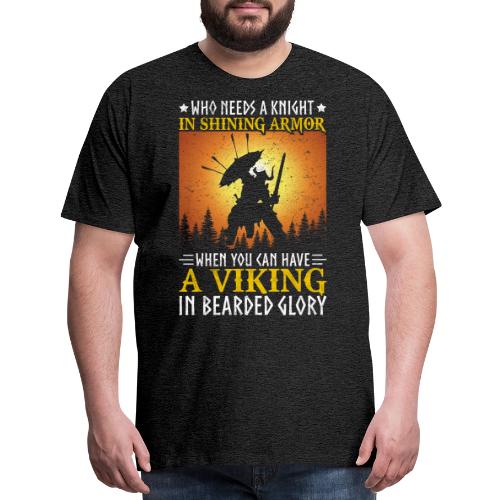 Viking & Beard Power - Men's Premium T-Shirt
