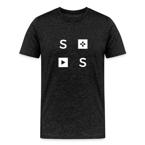 Stream Sites - Logo Glyph - Men's Premium T-Shirt
