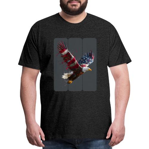 USA: Freedom in Flight - Men's Premium T-Shirt